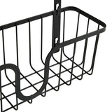 Argos Home 2 tier over door storage organiser in black - British product