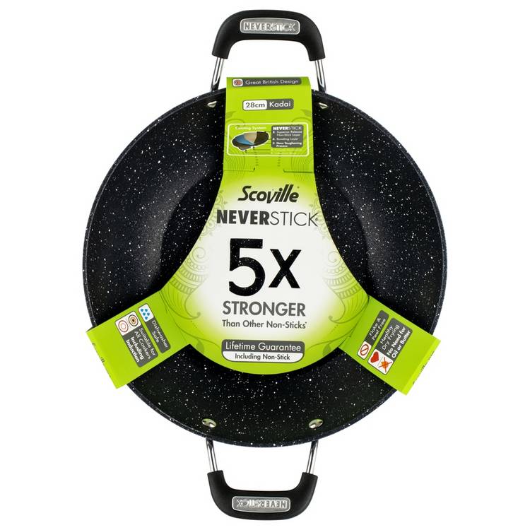 Scoville Neverstick Kadai Pan 28cm, UK version