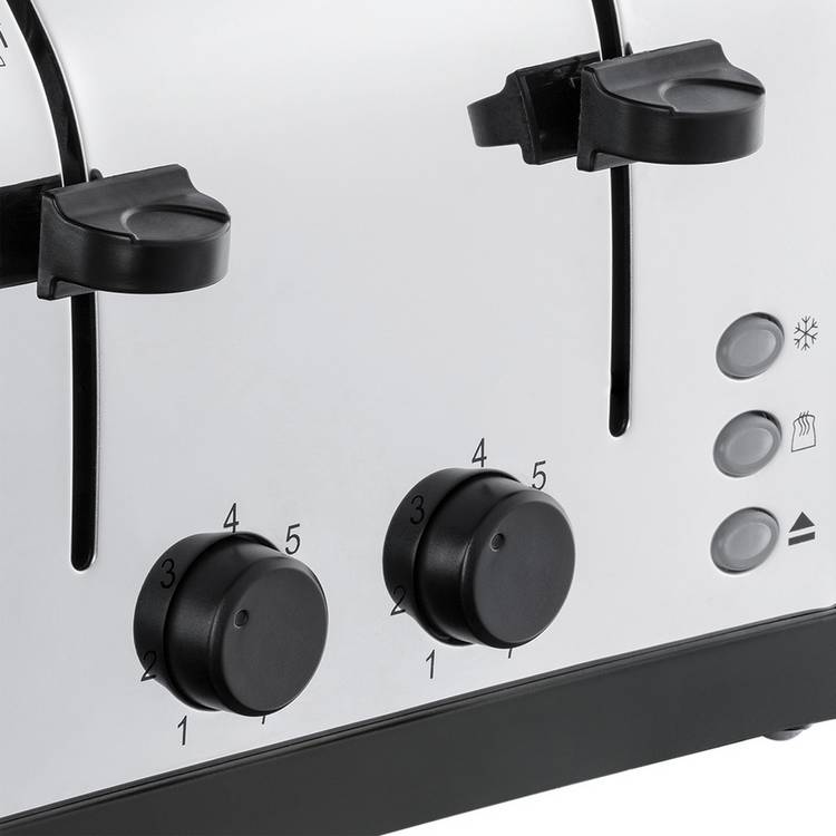 Russell Hobbs 4 slice toaster grey - British product