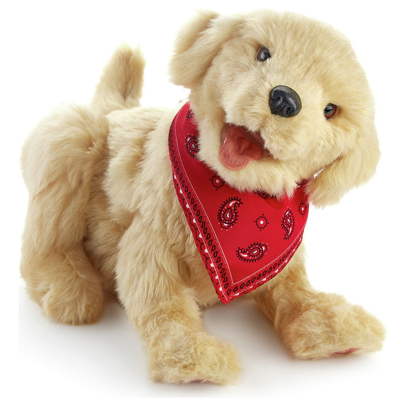 Joy For All golden robotic companion dog (British brand)