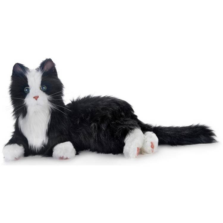 Joy For All Tuxedo robotic companion cat, UK version