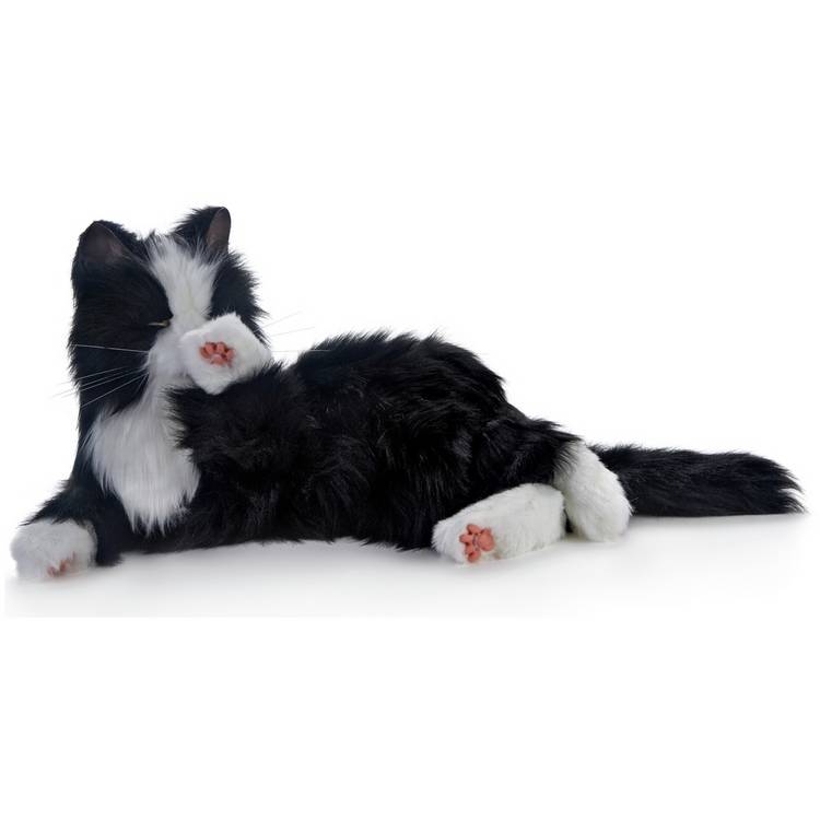Joy For All Tuxedo robotic companion cat, UK version
