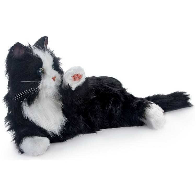 Joy For All Tuxedo robotic companion cat, UK version