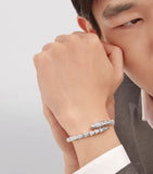 Bvlgari Serpenti Viper bracelet white gold diamonds (British brand)