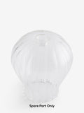Hampton clear glass shade 13.5cm - British product