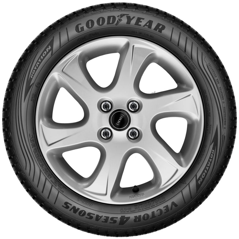 Goodyear Vector 4 Season SUV tyre 255/55 R19, imported from the UK