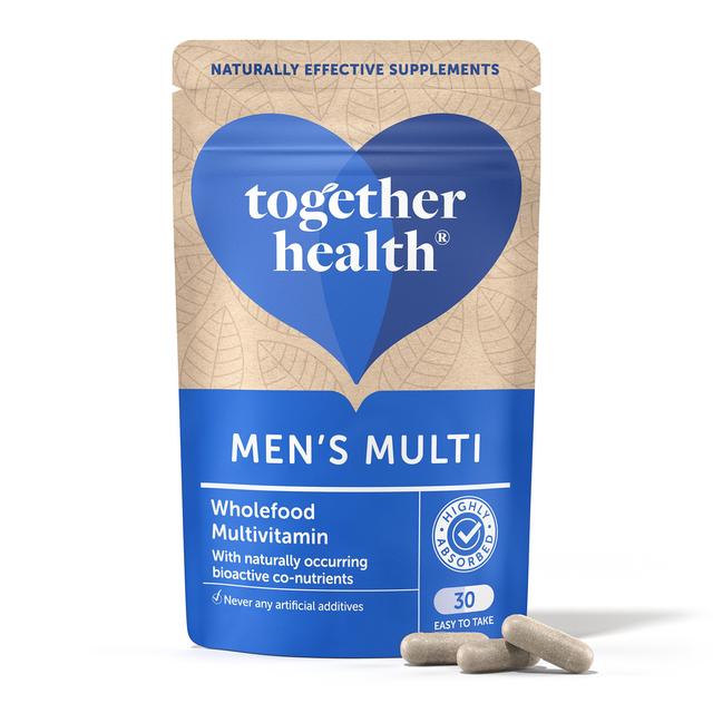 Together Men's Multivitamins & Minerals Supplement Vegetable Capsules    30 per pack GOODS M&S