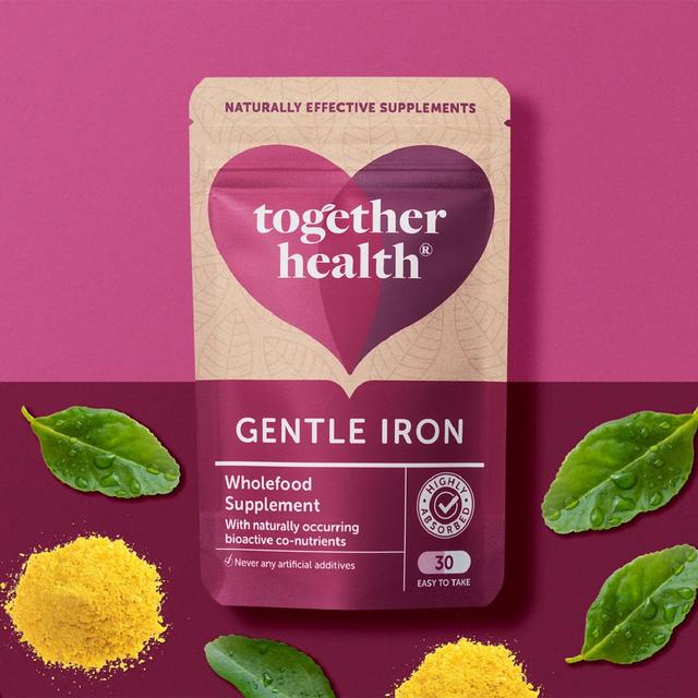 Together Gentle Iron with B Vitamins Vegetable Capsules    30 per pack GOODS M&S