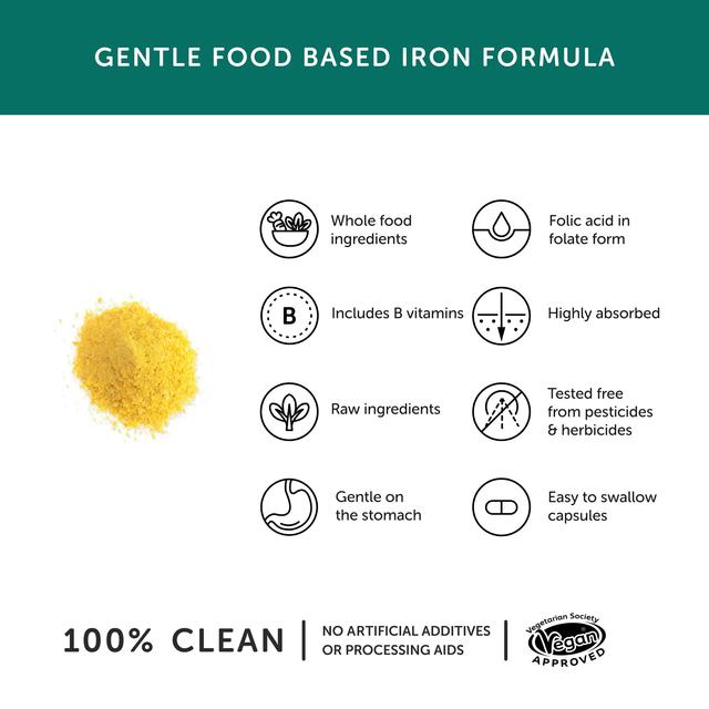 Together Gentle Iron with B Vitamins Vegetable Capsules    30 per pack GOODS M&S