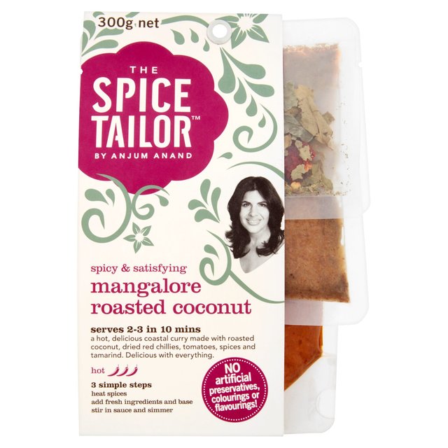 The Spice Tailor Mangalore Roasted Coconut Indian Curry Sauce Kit 300g GOODS M&S