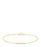Harrods Boucheron Yellow Gold Quatre Grosgrain Chain Bracelet 17.5cm- Buy online at McGrocer