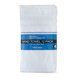 Costco UK Grandeur 100% Cotton Hospitality Hand Towels 12 Pack- Buy online at McGrocer