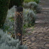 GTX solar bollard light 2-pack for pathways (British brand)