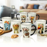 Signature Housewares animal mugs set 6 pack 483ml each (British brand)