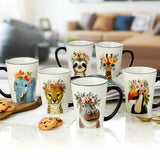 Signature Housewares animal mugs set 6 pack 483ml each (British brand)