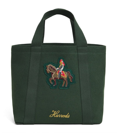 Harrods Harrods Canvas Horse Tote Bag- Buy online at McGrocer