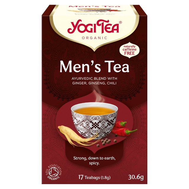Yogi Tea Org Men's Tea   17 per pack GOODS M&S