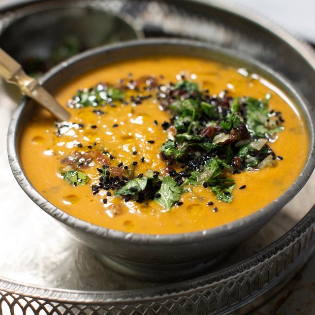 Tideford Organic Lentil & Spinach Dhal Soup   560g GOODS M&S