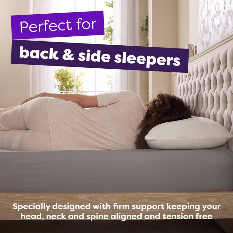 Slumberdown Cool Max memory pillow L74x48cm (British brand)