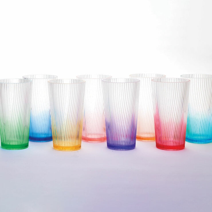 Pandex ombre tumblers 651ml 8-pack (British brand)
