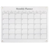 Argos Magnetic Acrylic Monthly Planner 40.5 x 30.4 x 2.5 cm- Buy online at McGrocer