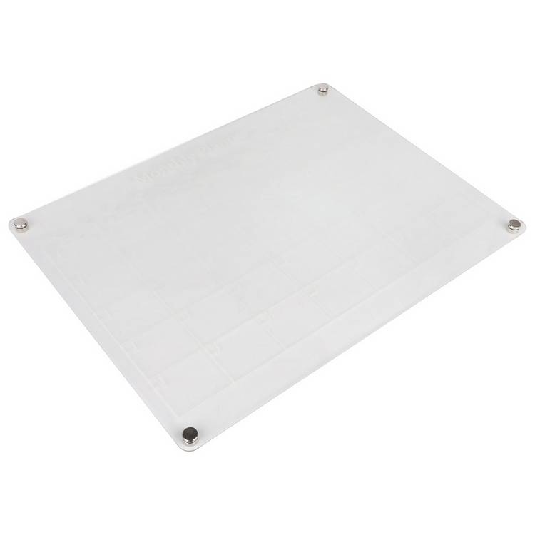 Magnetic acrylic monthly planner 40.5x30.4cm, UK version