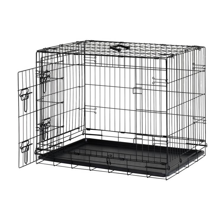 Double Door 24 inch dog cage double door access - British product