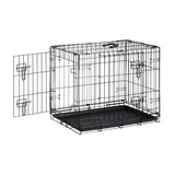Double Door 24 inch dog cage double door access - British product