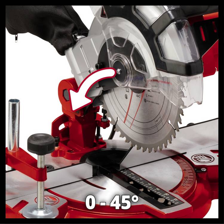 Einhell crosscut mitre saw 1600W 210mm blade, UK version