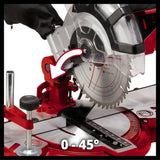 Einhell crosscut mitre saw 1600W 210mm blade, UK version