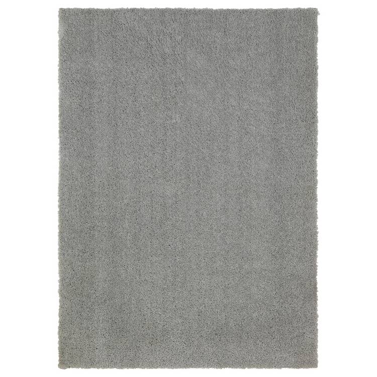 Habitat shimmer grey cut pile rug 80x150cm (British brand)