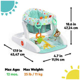 Bright Starts baby floor seat Wild Vibes - British product