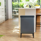 Curver Verto touch top kitchen bin 54L, UK version