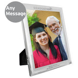 Graduation photo frame silver 21x25cm - British product