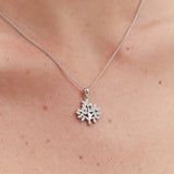 Jon Richard rhodium plated tree of life set, imported from the UK