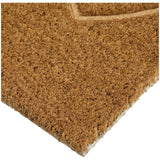 Argos Home hearts debossed coir mat 40x60cm - British product
