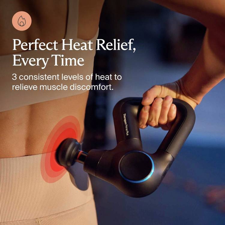 Therabody Theragun Prime Plus heat therapy massage gun - British product