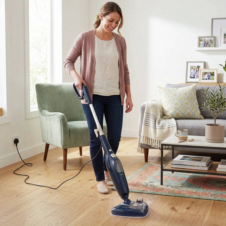 Beldray black detergent steam cleaner 2.8kg - British product