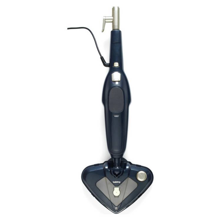 Beldray black detergent steam cleaner 2.8kg - British product
