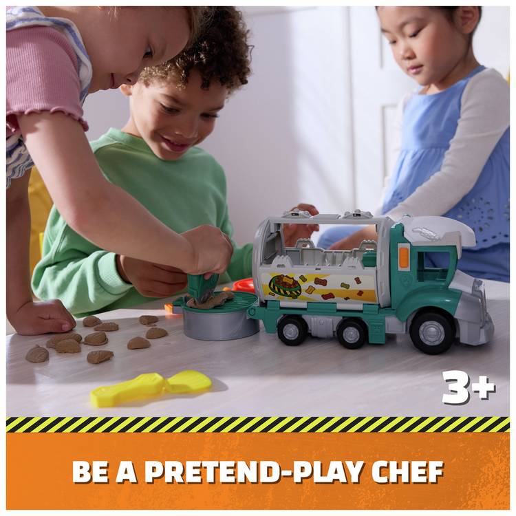 Rubble & Crew Grandpa Gravel Food Truck toy, British brand