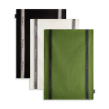 Habitat woven check kitchen textile set in green, UK version