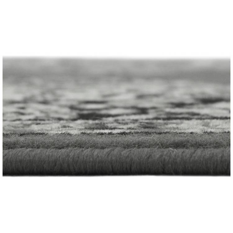 Homemaker traditional grey cut pile runner rug 67x200cm, imported from the UK