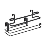 Argos Argos Home Pack of 2 Cupboard Overdoor Hooks - Black- Buy online at McGrocer