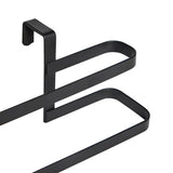 Argos Home overdoor hooks black pack of 2, imported from the UK