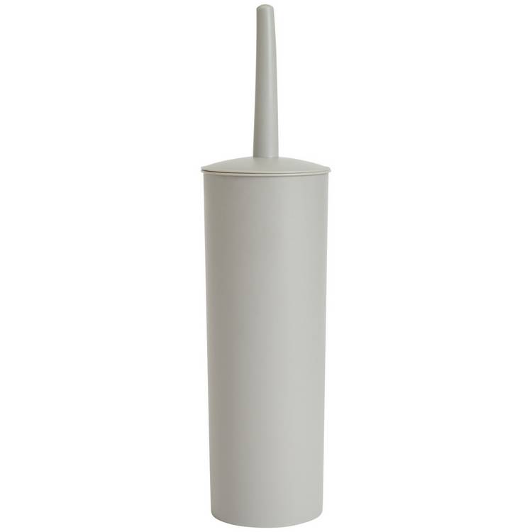 Home Essentials toilet brush grey (British brand)
