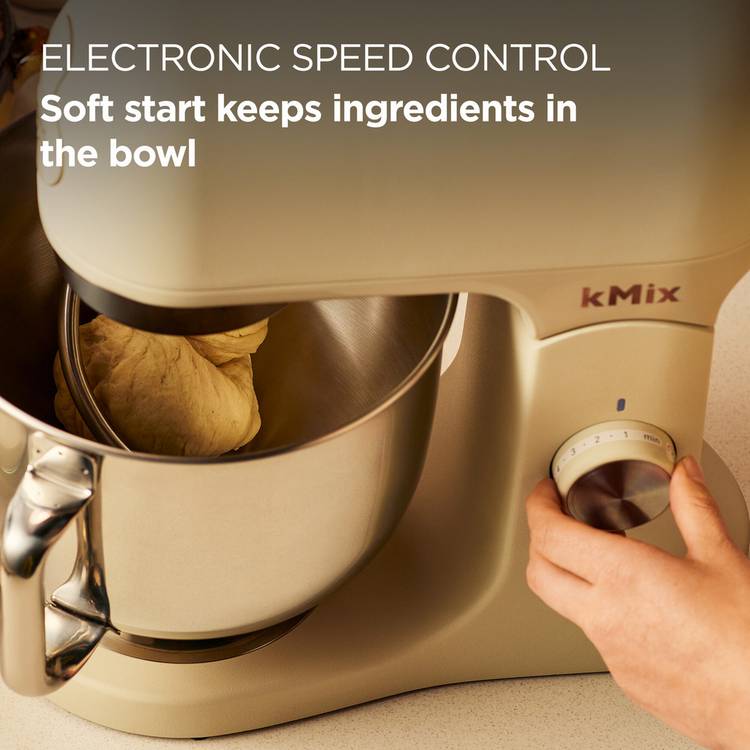 Kenwood kMix stand mixer in cream 5L - British product