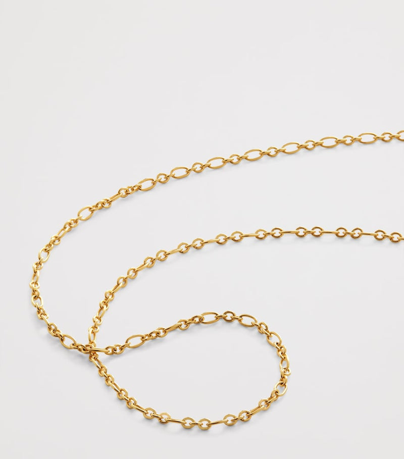 Monica Vinader gold vermeil chain necklace - British product