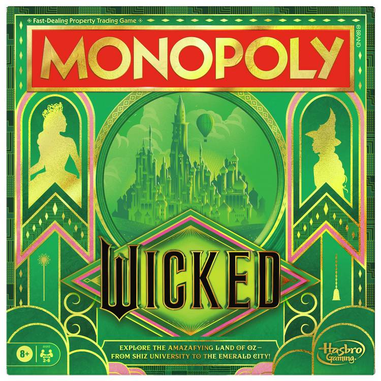 Monopoly Wicked Edition board game (British brand)