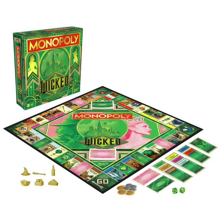 Monopoly Wicked Edition board game (British brand)