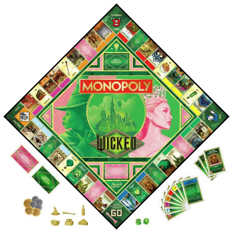 Monopoly Wicked Edition board game (British brand)